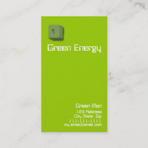 Visitekaartjes voor groene energie