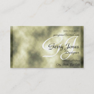 Visitekaartjes voor groene marmer