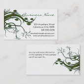 Visitekaartjes voor groene Natuur (Voorkant / Achterkant)