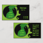 Visitekaartjes voor groene, schone artistieke rein (Voorkant / Achterkant)
