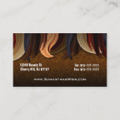 Visitekaartjes voor grote winkels (Achterkant)