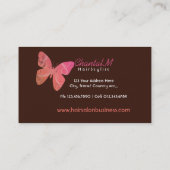 Visitekaartjes voor haar en schoonheidssalon (Achterkant)