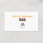 Visitekaartjes voor Halloween (Voorkant)
