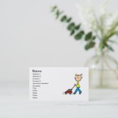  Visitekaartjes voor het aanleggen van grassen (Staand voorkant)