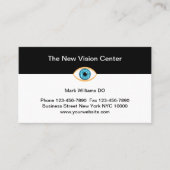 Visitekaartjes voor het aanwijzen van een arts (Voorkant)