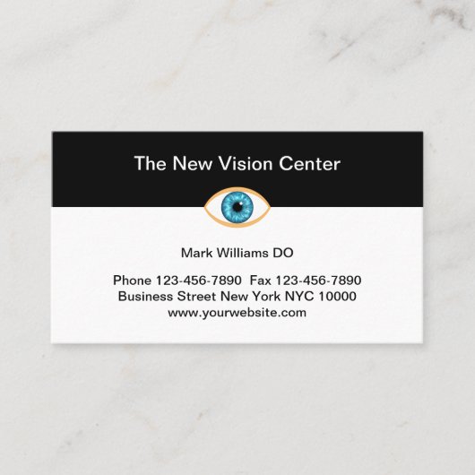 Visitekaartjes voor het aanwijzen van een arts (Voorkant)