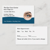 Visitekaartjes voor het aanwijzen van een arts (Voorkant / Achterkant)