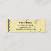 Visitekaartjes voor het aftasten van tandtypemachi (Voorkant)