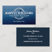 Visitekaartjes voor het afwassen van de druk (Voorkant / Achterkant)