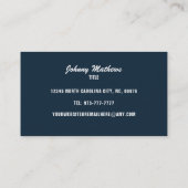 Visitekaartjes voor het afwassen van de druk (Achterkant)