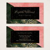 Visitekaartjes voor het blokkeren van gebeurtenisp (Voorkant /achterkant)