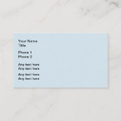 Visitekaartjes voor het borden (Achterkant)