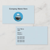 Visitekaartjes voor het borden (Voorkant / Achterkant)