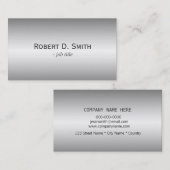 Visitekaartjes voor het boren van metalen (Voorkant / Achterkant)