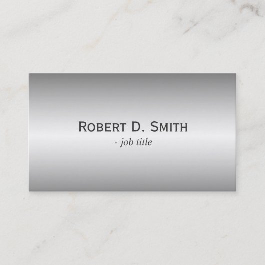 Visitekaartjes voor het boren van metalen (Voorkant)