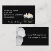 Visitekaartjes voor het genezen van Floral (Voorkant / Achterkant)