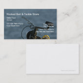 Visitekaartjes voor het Gevist aas en het uitpakke (Voorkant / Achterkant)