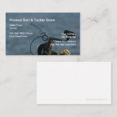 Visitekaartjes voor het Gevist aas en het uitpakke (Voorkant / Achterkant)