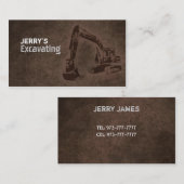 Visitekaartjes voor het graven (Voorkant / Achterkant)