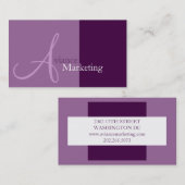 Visitekaartjes voor het in de handel brengen (Voorkant / Achterkant)