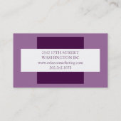 Visitekaartjes voor het in de handel brengen (Achterkant)