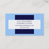 Visitekaartjes voor het in de handel brengen (Achterkant)