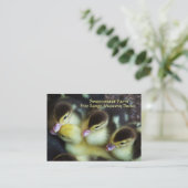 Visitekaartjes voor het inktvissen (Staand voorkant)