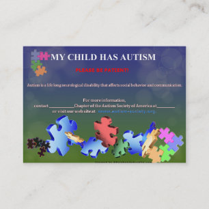 visitekaartjes voor het Intolerant Visitekaartje