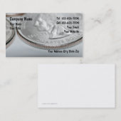 Visitekaartjes voor het inzamelen van munten (Voorkant / Achterkant)