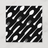 Visitekaartjes voor het koken of cateringbedrijf - (Voorkant)