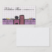 visitekaartjes voor het koken van tuintomatensaus (Voorkant / Achterkant)