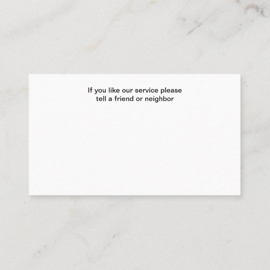 Visitekaartjes voor het landschapsgebruik (Achterkant)