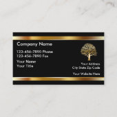 Visitekaartjes voor het landschapsontwerp van Clas (Voorkant)