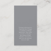 Visitekaartjes voor het maken van keukens (Achterkant)