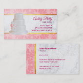 Visitekaartjes voor het maken van snoepjes (Voorkant / Achterkant)