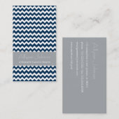 Visitekaartjes voor het ontwerp van zeemacht en gr (Voorkant / Achterkant)