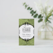 Visitekaartjes voor het ontwerpen van Classy Inter (Staand voorkant)