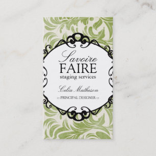 Visitekaartjes voor het ontwerpen van Classy Inter