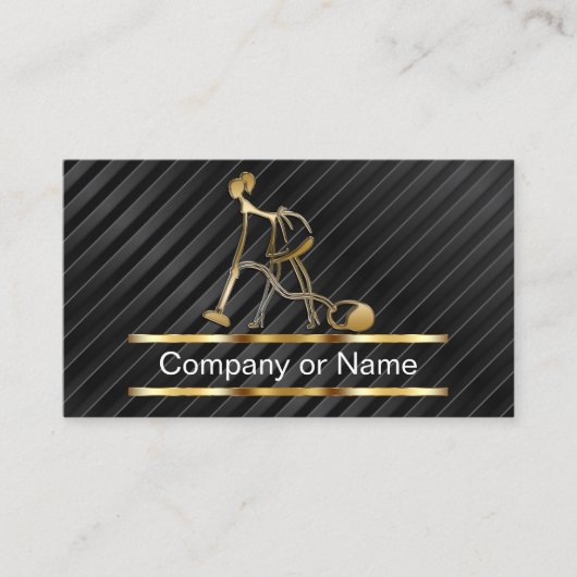 Visitekaartjes voor het reinigen van classy (Voorkant)