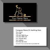 Visitekaartjes voor het reinigen van classy