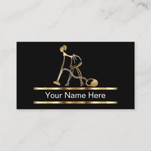 Visitekaartjes voor het reinigen van classy (Voorkant)