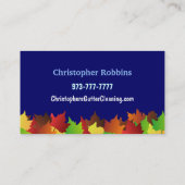 Visitekaartjes voor het reinigen van gipsplaten (Achterkant)