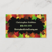 Visitekaartjes voor het reinigen van gipsplaten (Achterkant)