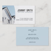 Visitekaartjes voor het reinigen van gipsplaten (Voorkant / Achterkant)