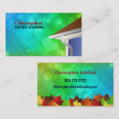 Visitekaartjes voor het reinigen van gipsplaten (Voorkant / Achterkant)