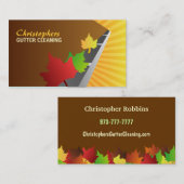 Visitekaartjes voor het reinigen van gipsplaten (Voorkant / Achterkant)