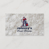 Visitekaartjes voor het reinigen van tapijt (Voorkant)