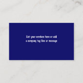 Visitekaartjes voor het reinigen van wasdroger (Achterkant)