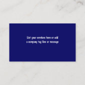 Visitekaartjes voor het reinigen van wasdroger (Achterkant)