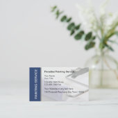 Visitekaartjes voor het schilderen (Staand voorkant)